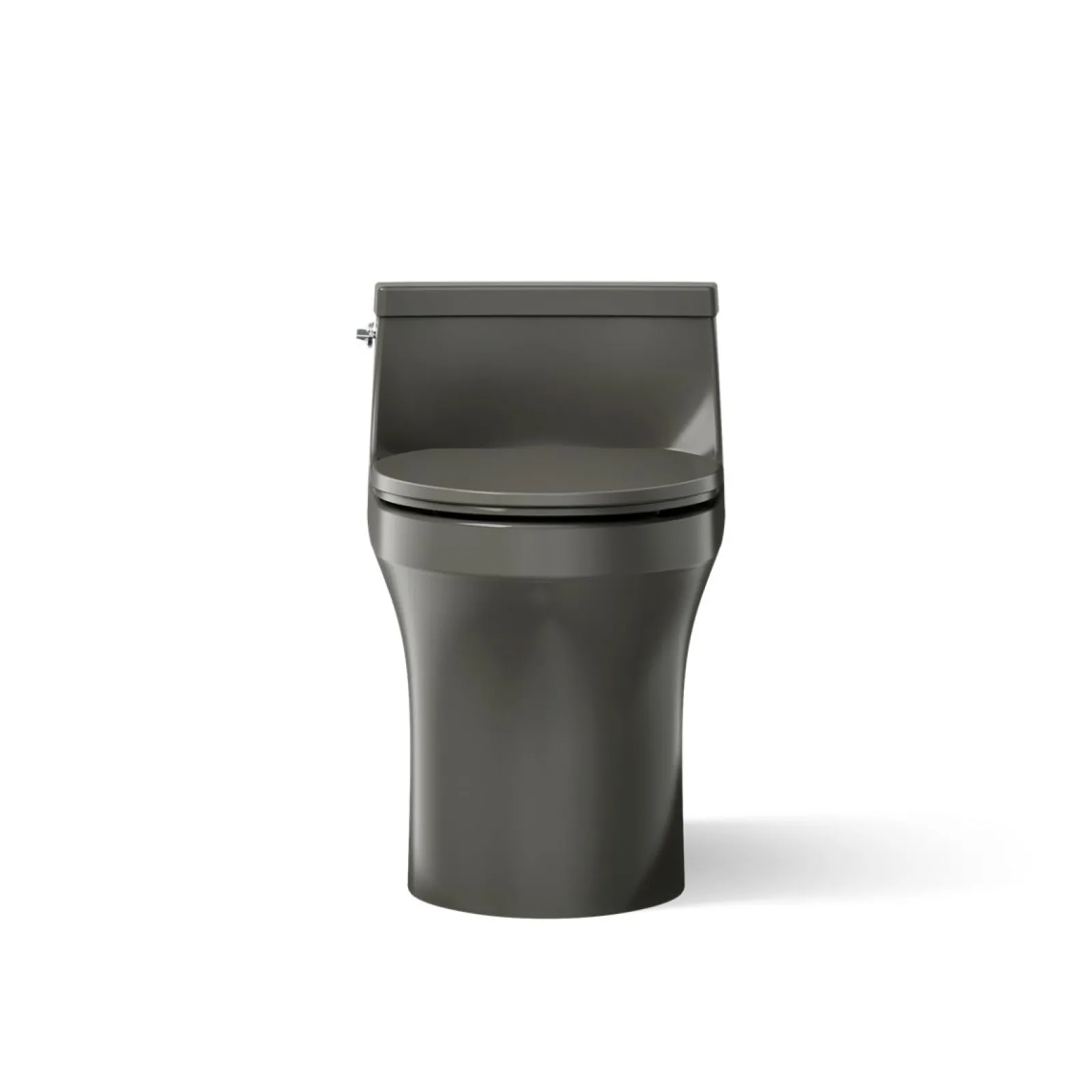 One-piece compact elongated toilet with concealed trapway, 1.28 gpf^Kohler