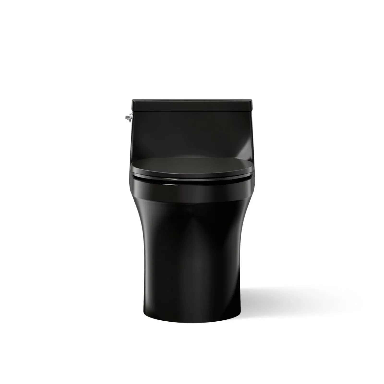 One-piece compact elongated toilet with concealed trapway, 1.28 gpf^Kohler