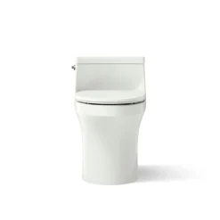 One-piece compact elongated toilet with concealed trapway, 1.28 gpf^Kohler