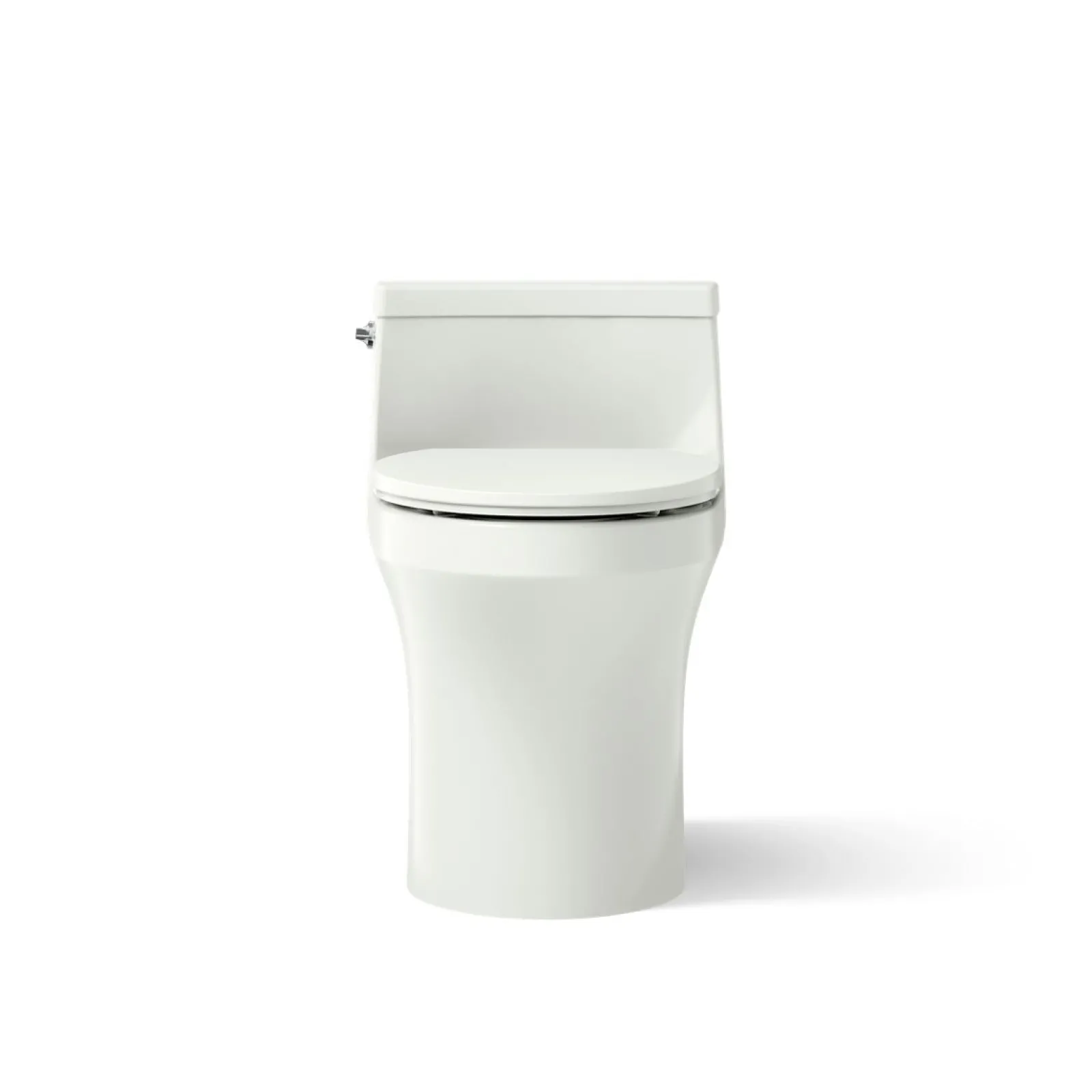 One-piece compact elongated toilet with concealed trapway, 1.28 gpf^Kohler