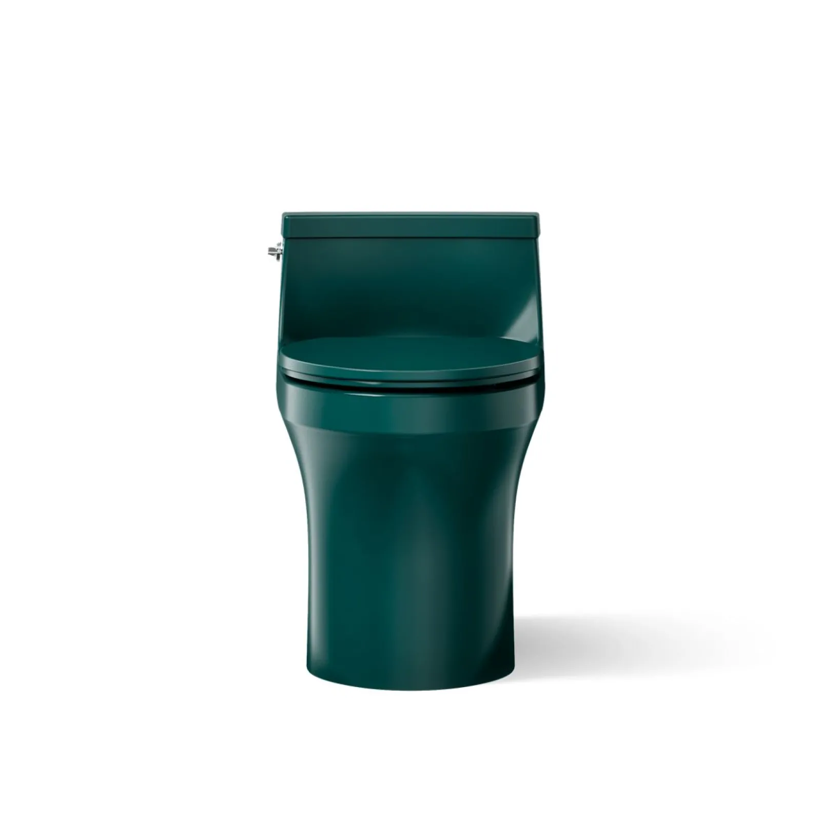 One-piece compact elongated toilet with concealed trapway, 1.28 gpf^Kohler