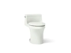 One-piece compact elongated toilet with concealed trapway, 1.28 gpf^Kohler