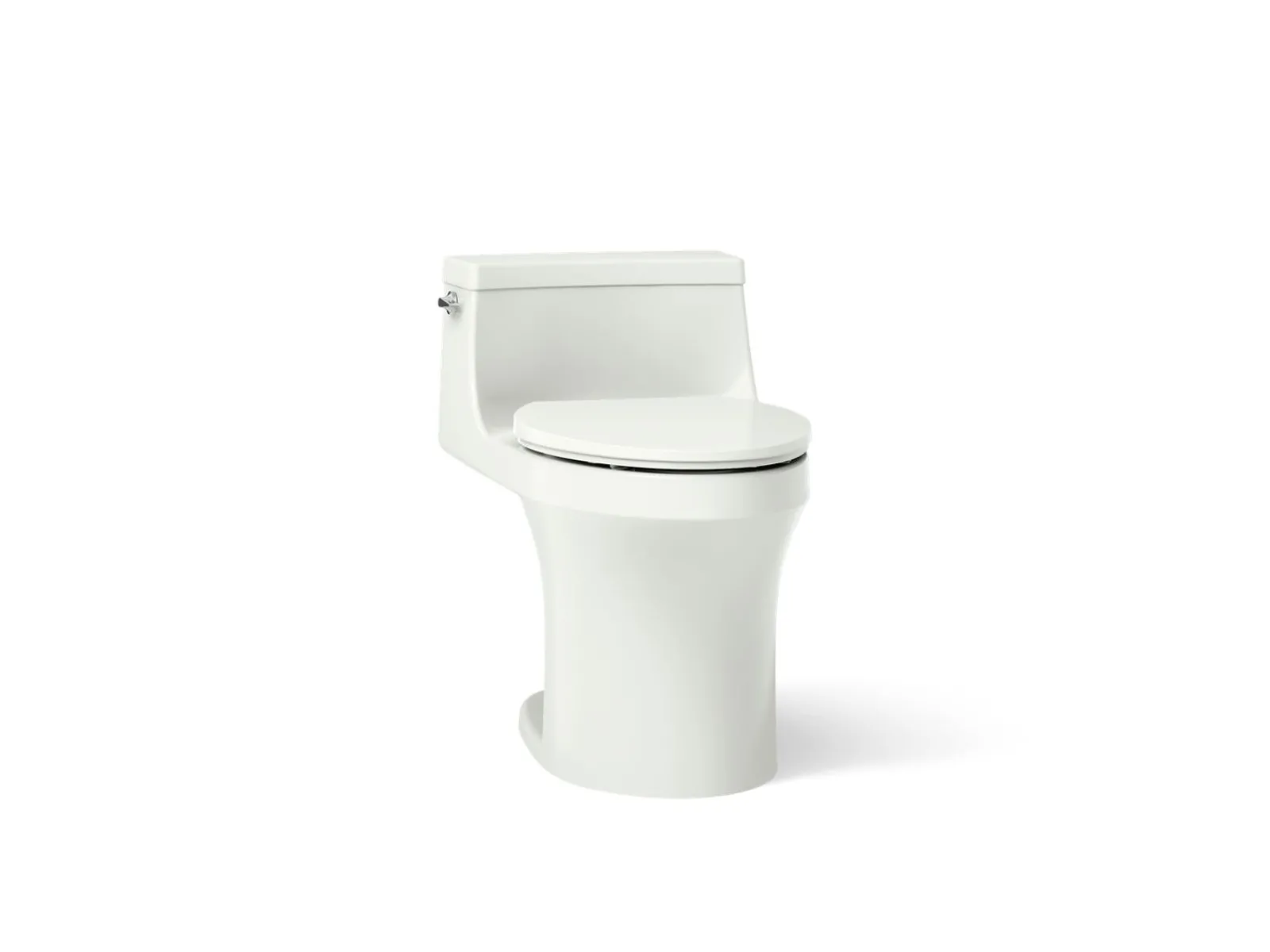 One-piece compact elongated toilet with concealed trapway, 1.28 gpf^Kohler