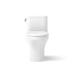 One-piece compact elongated toilet with skirted trapway, 1.28 gpf^Kohler Best