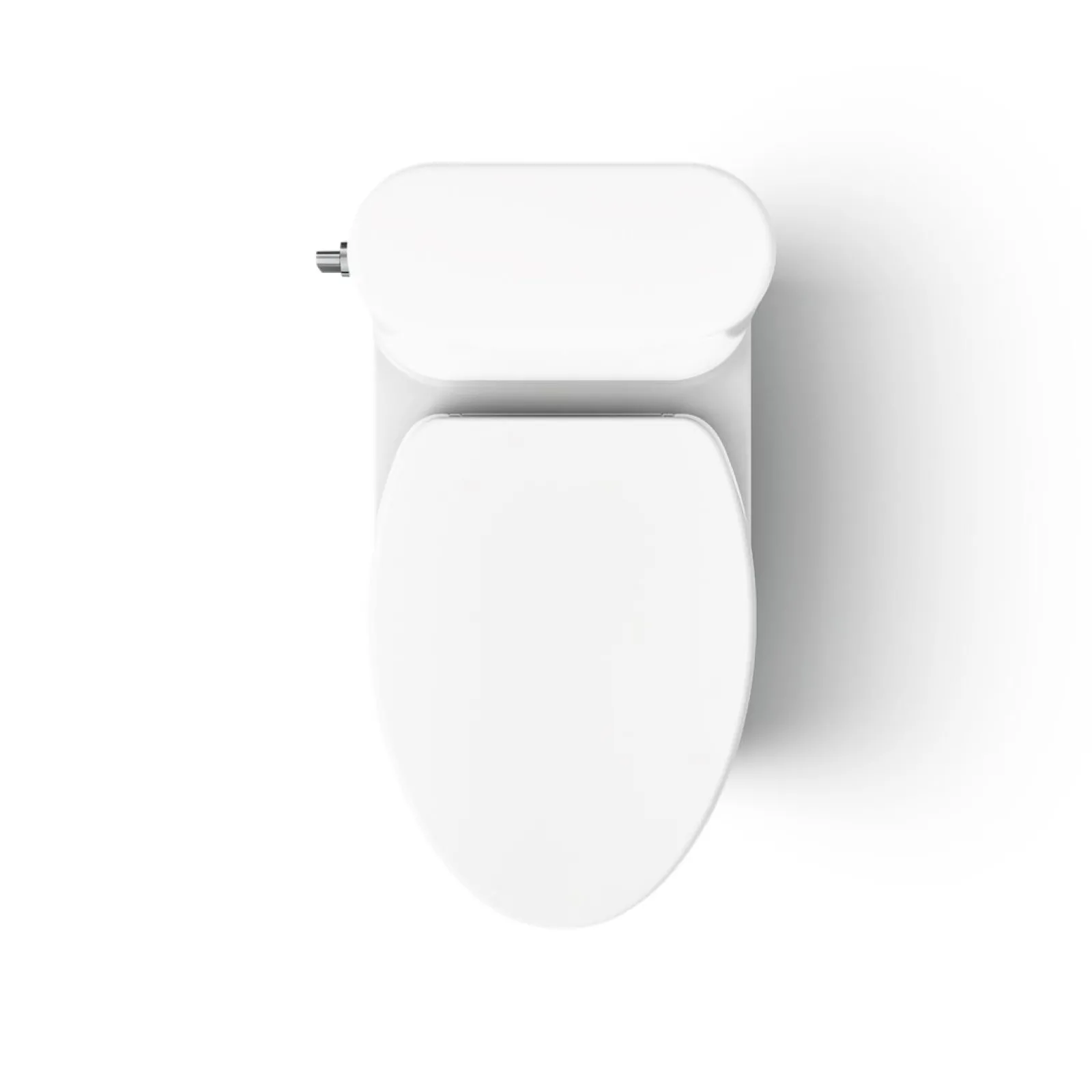 One-piece compact elongated toilet with skirted trapway, 1.28 gpf^Kohler Best