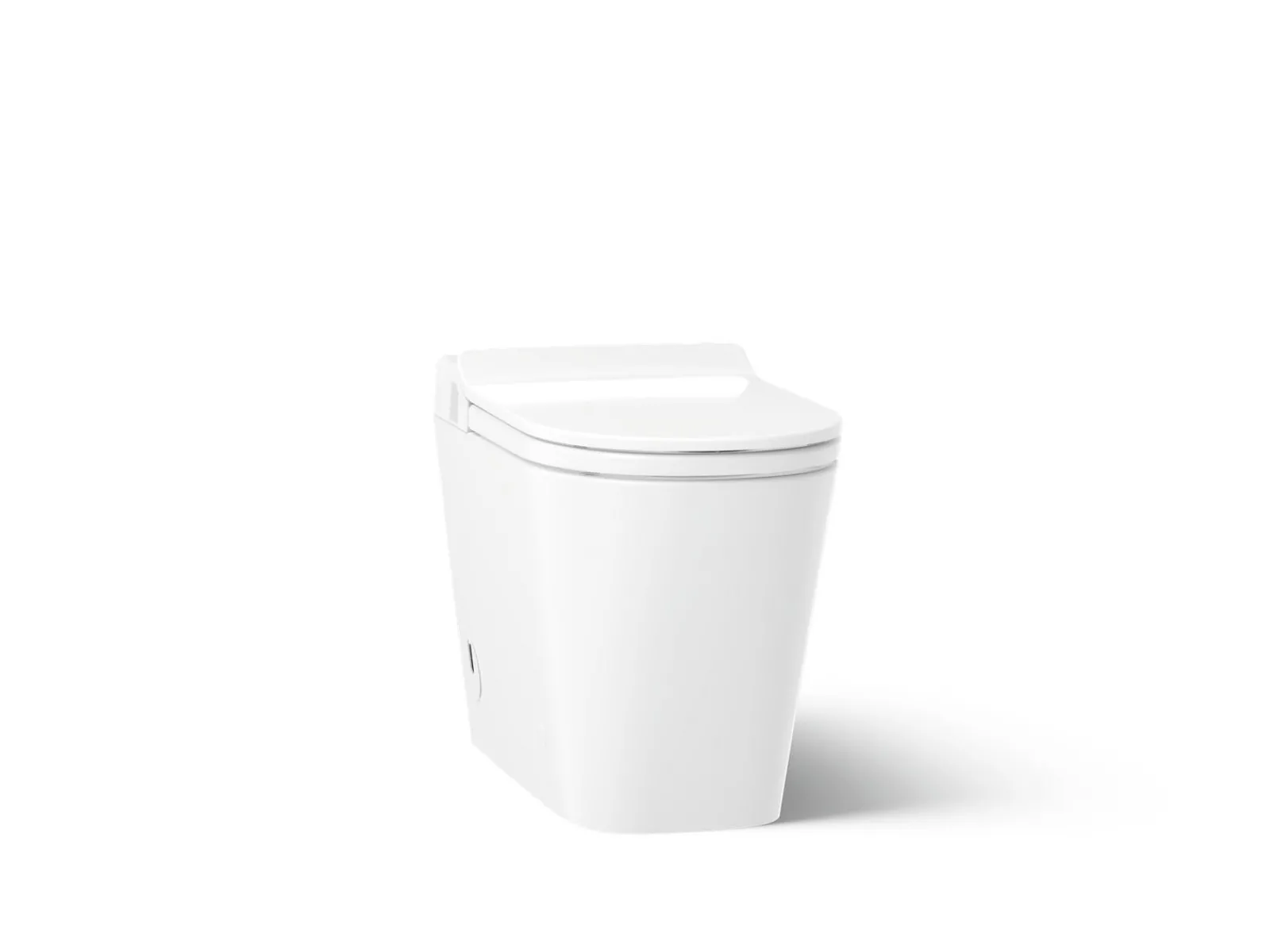 One-piece elongated smart toilet, dual-flush^Kohler