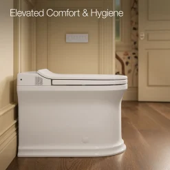 One-piece elongated smart toilet, dual-flush^Kohler Discount
