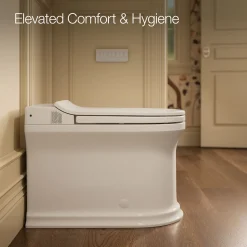 One-piece elongated smart toilet, dual-flush^Kohler Discount