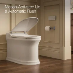 One-piece elongated smart toilet, dual-flush^Kohler Discount