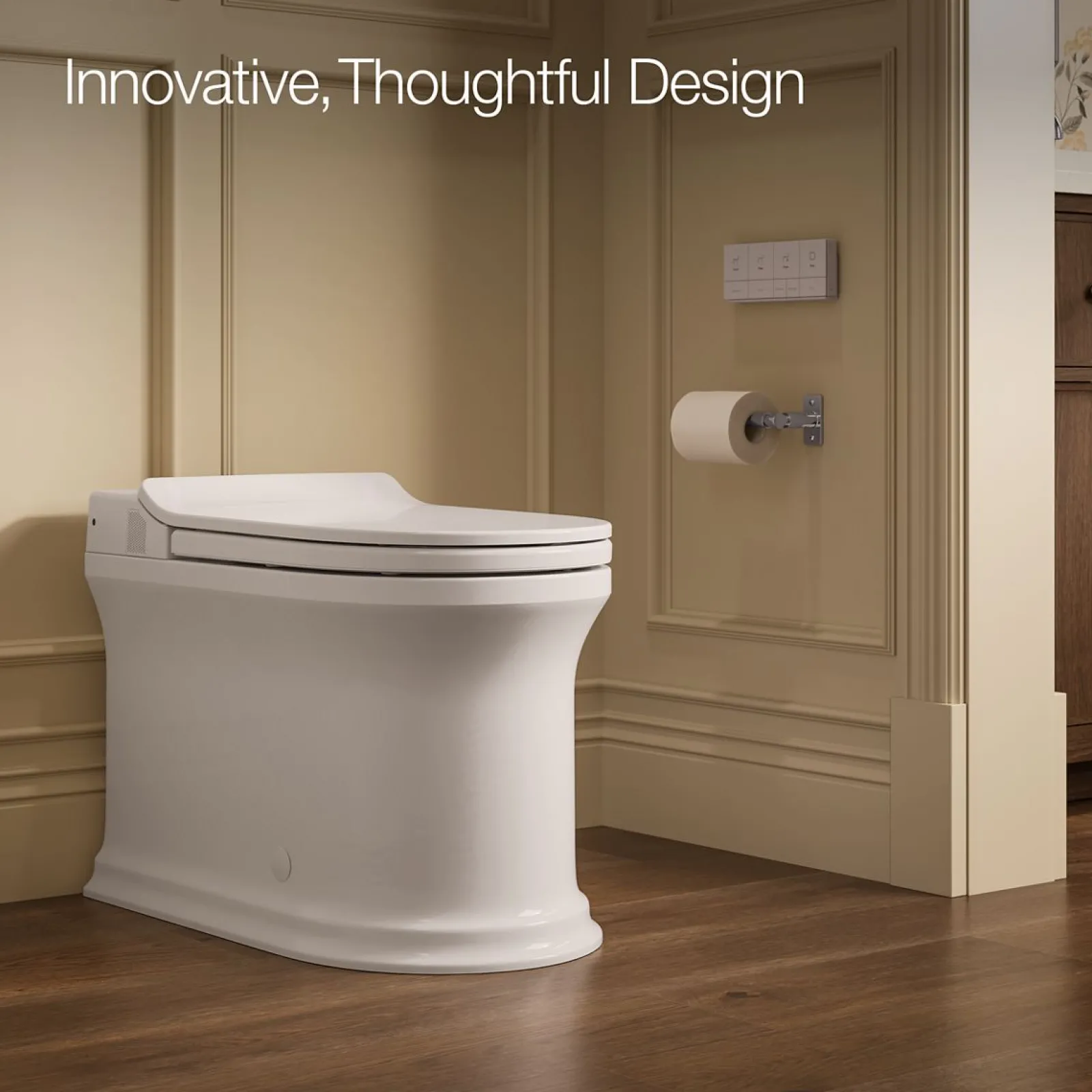 One-piece elongated smart toilet, dual-flush^Kohler Discount