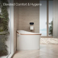 One-piece elongated smart toilet, dual-flush^Kohler Clearance