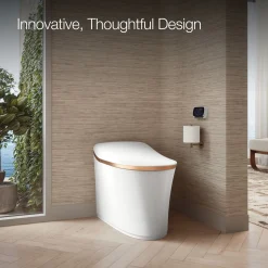 One-piece elongated smart toilet, dual-flush^Kohler Clearance