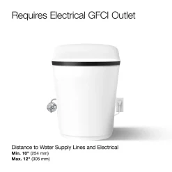 One-piece elongated smart toilet, dual-flush^Kohler Clearance