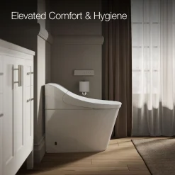 One-piece elongated smart toilet, dual-flush^Kohler New