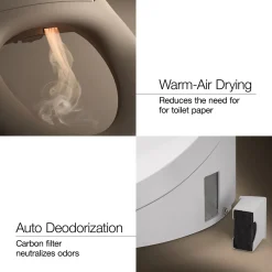 One-piece elongated smart toilet, dual-flush^Kohler Best