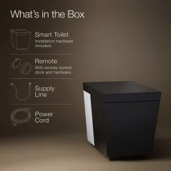 One-piece elongated smart toilet, dual-flush^Kohler Best