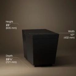 One-piece elongated smart toilet, dual-flush^Kohler Best