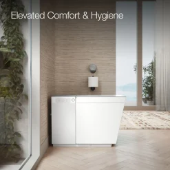 One-piece elongated smart toilet, dual-flush^Kohler Best