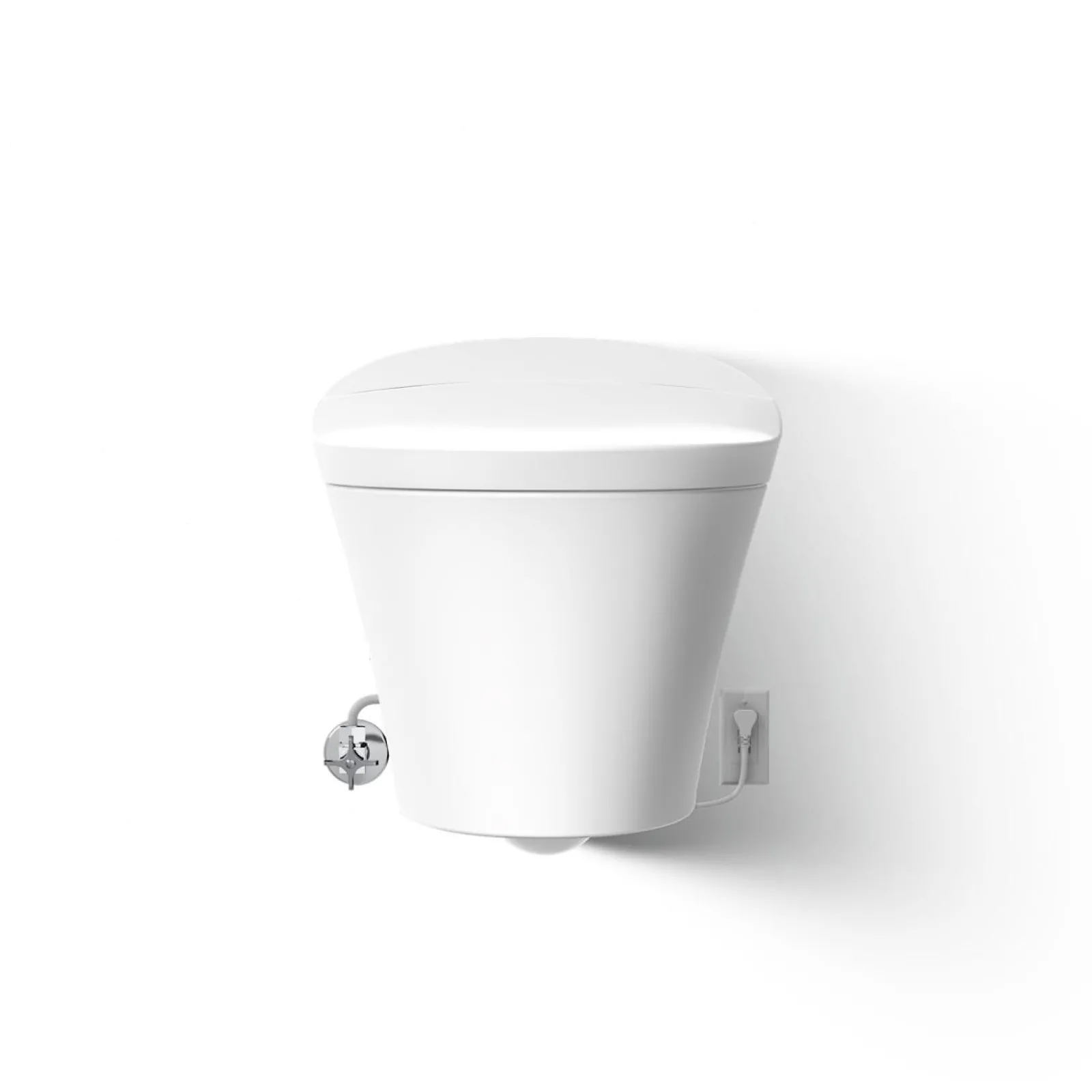 One-piece elongated smart toilet, dual-flush^Kohler Clearance