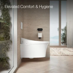 One-piece elongated smart toilet, dual-flush^Kohler Clearance
