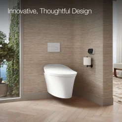One-piece elongated smart toilet, dual-flush^Kohler Clearance