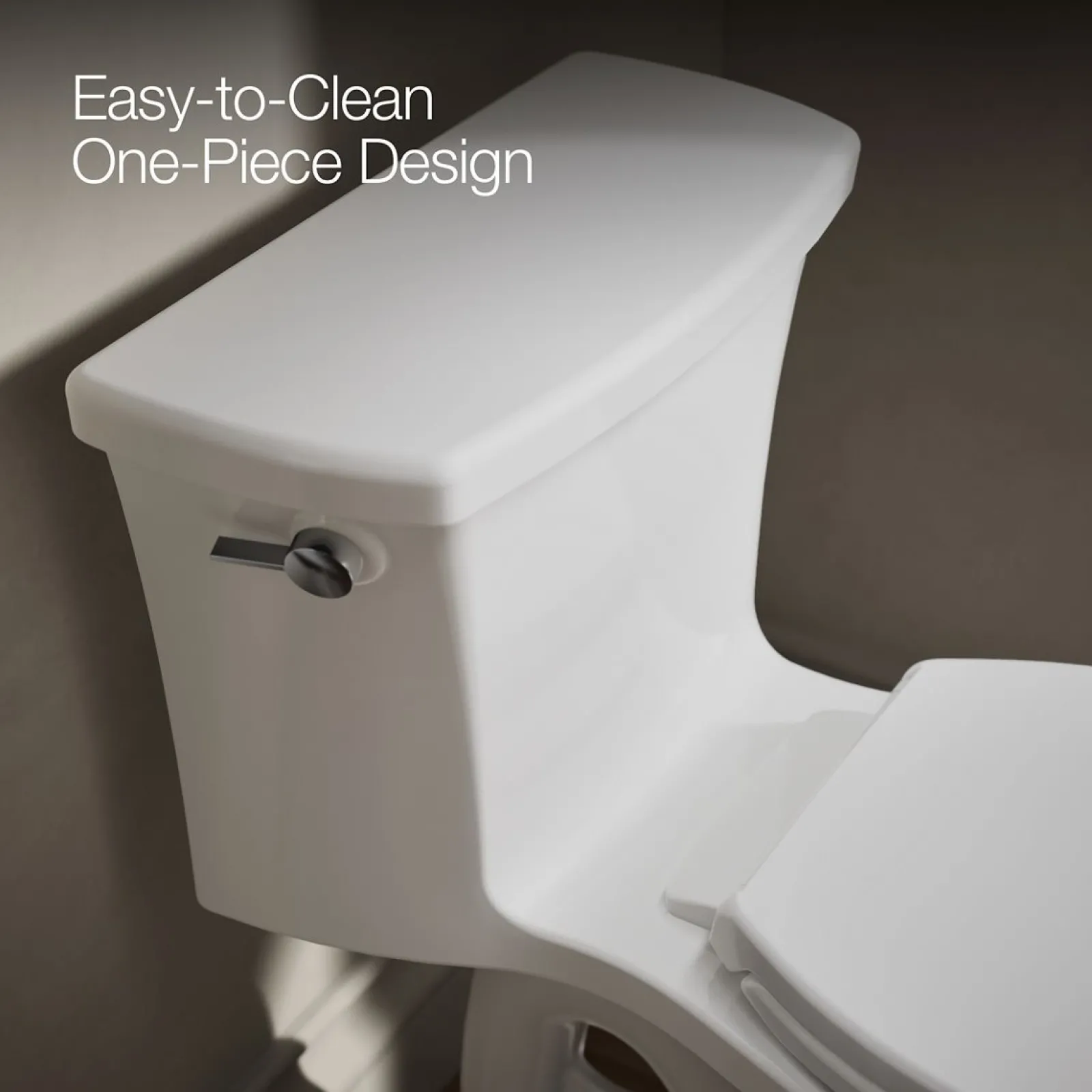 One-piece elongated toilet, 1.28 gpf^Kohler Hot