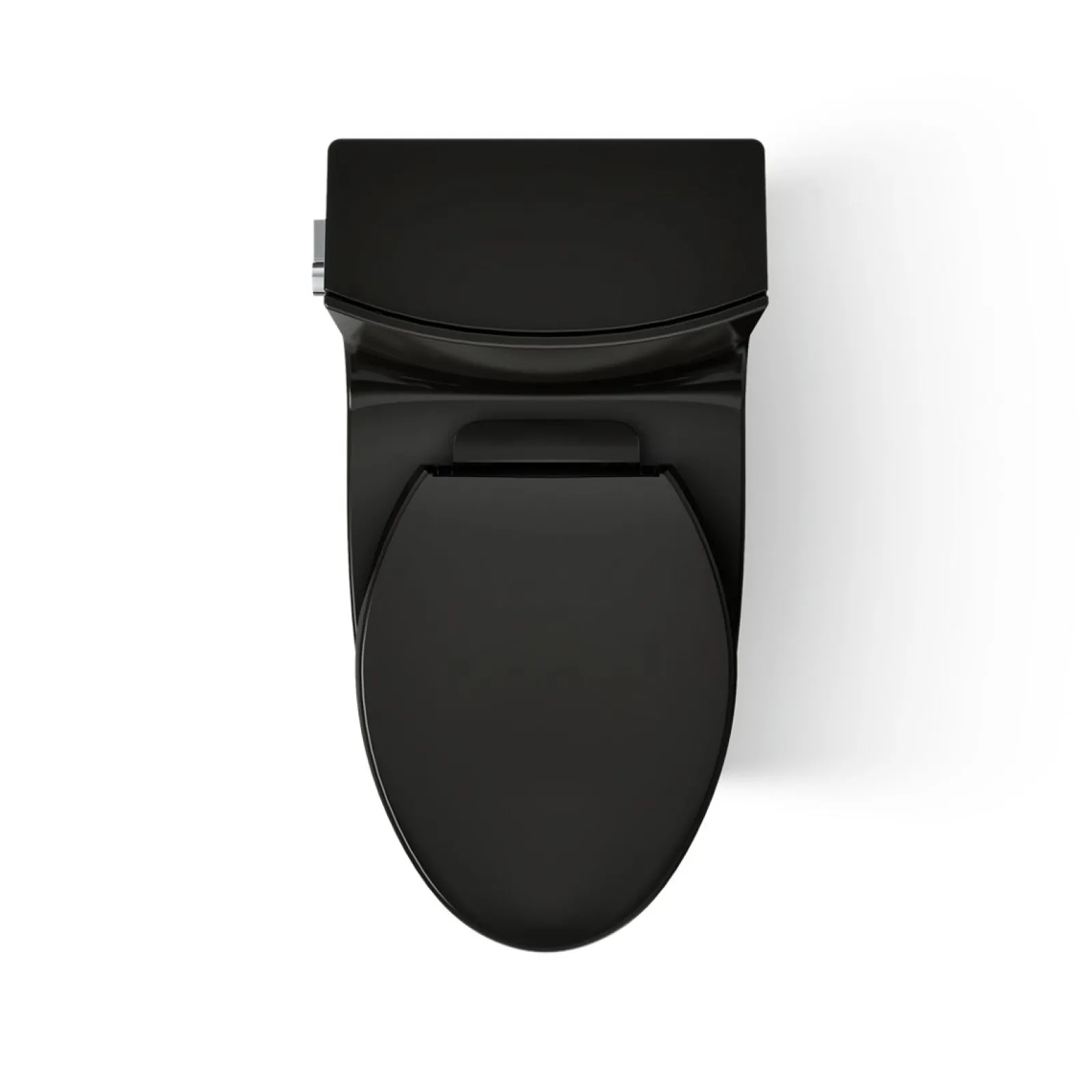 One-piece elongated toilet with skirted trapway, dual-flush^Kohler Hot