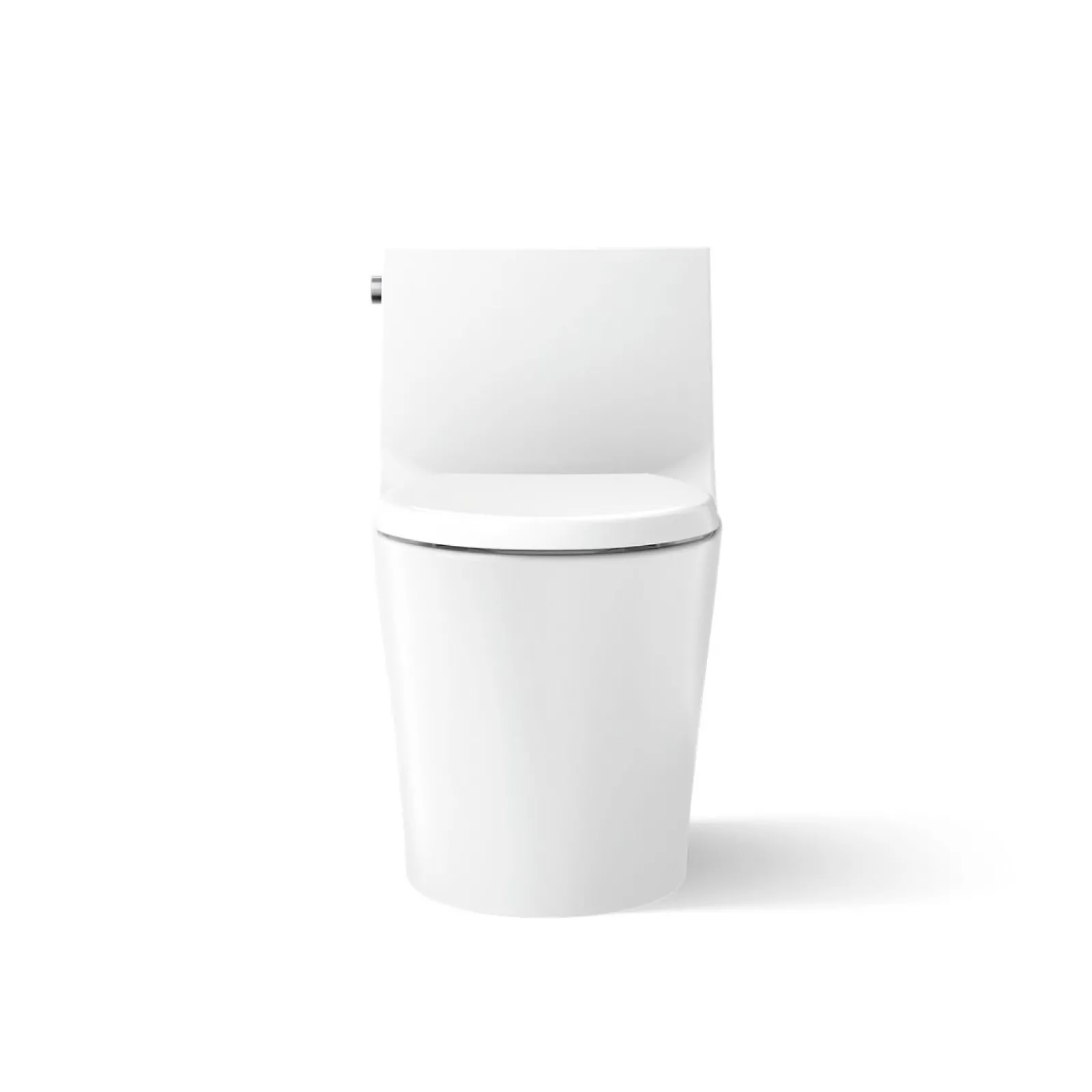 One-piece elongated toilet with skirted trapway, dual-flush^Kohler Hot