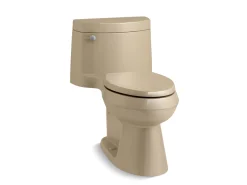One-piece elongated toilet with concealed trapway, 1.28 gpf^Kohler Outlet