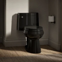 One-piece elongated toilet with concealed trapway, 1.28 gpf^Kohler Outlet