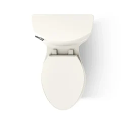 One-piece elongated toilet with concealed trapway, 1.28 gpf^Kohler Outlet