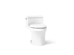 One-piece round-front toilet, 1.28 gpf^Kohler