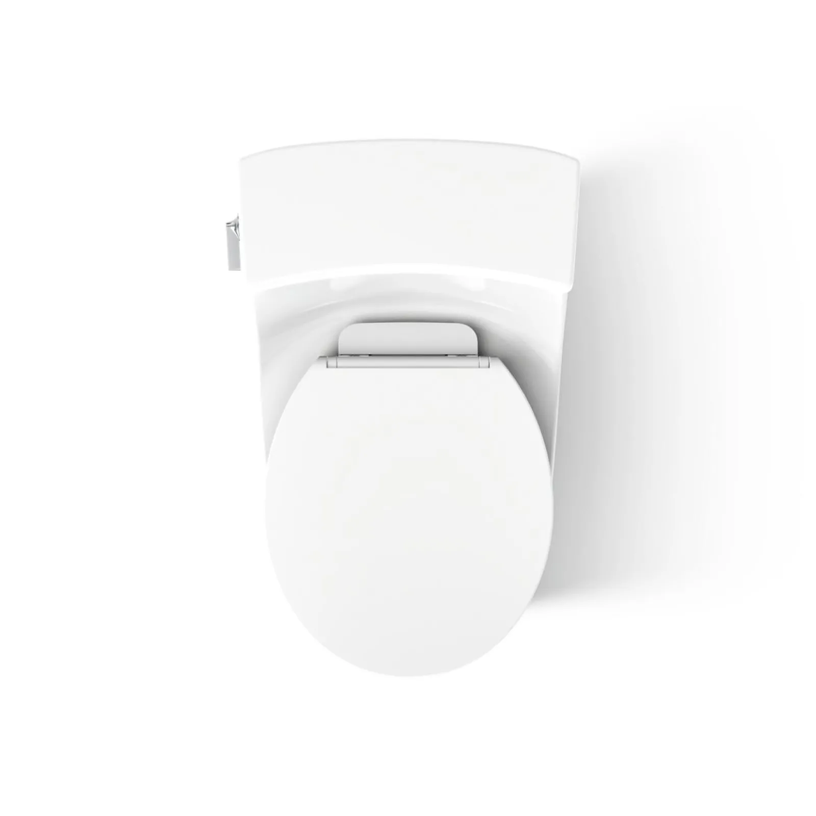 One-piece round-front toilet, 1.28 gpf^Kohler