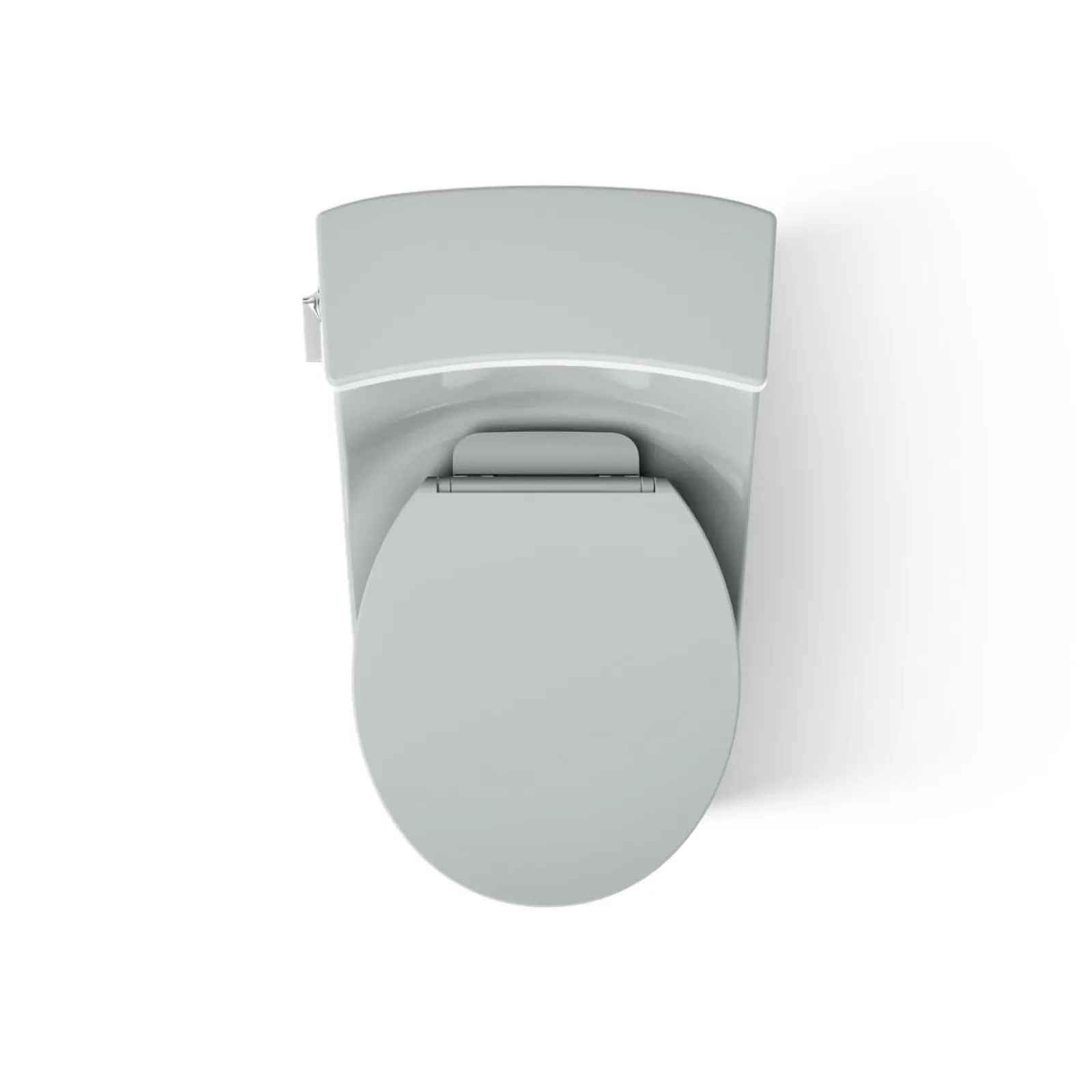 One-piece round-front toilet, 1.28 gpf^Kohler