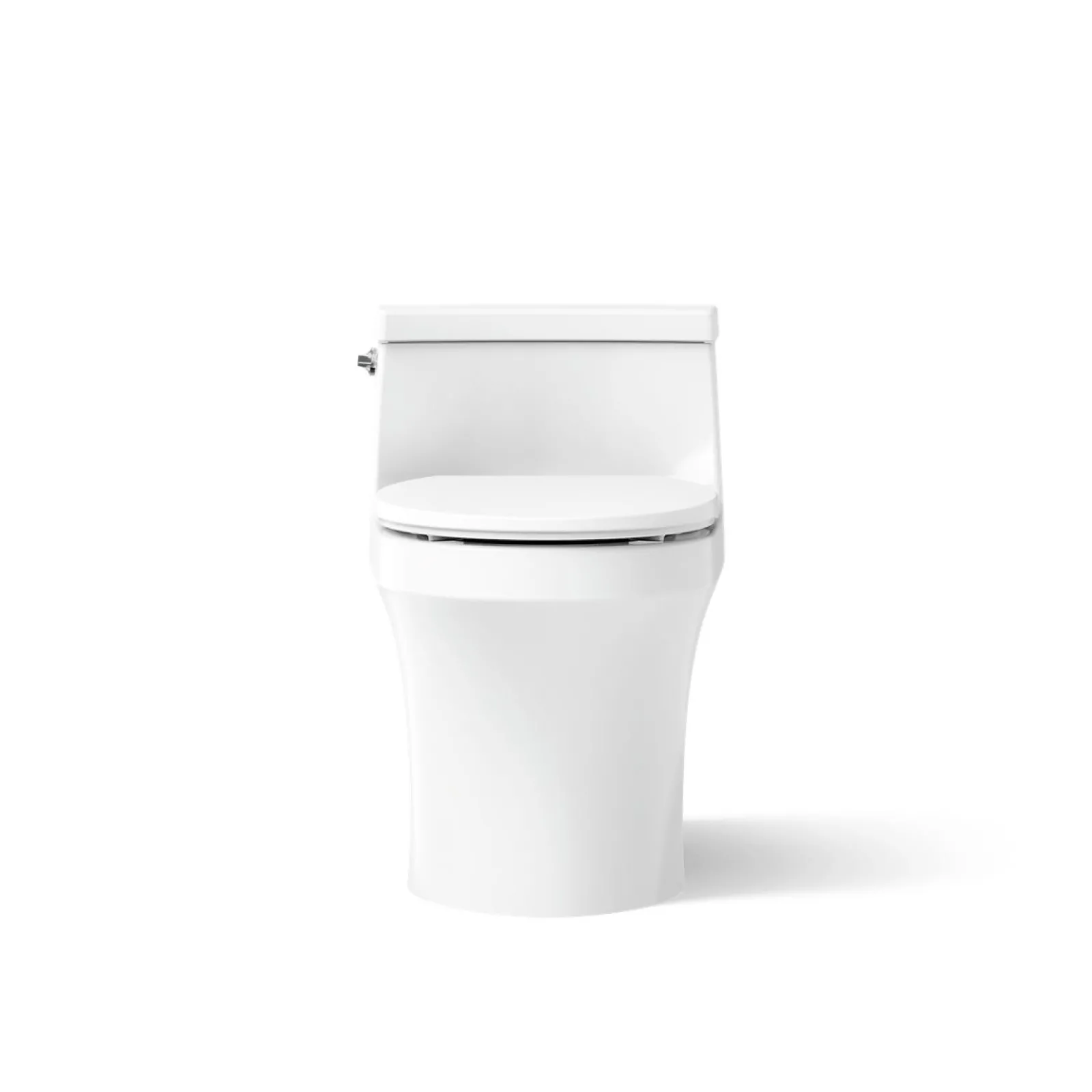 One-piece round-front toilet, 1.28 gpf^Kohler