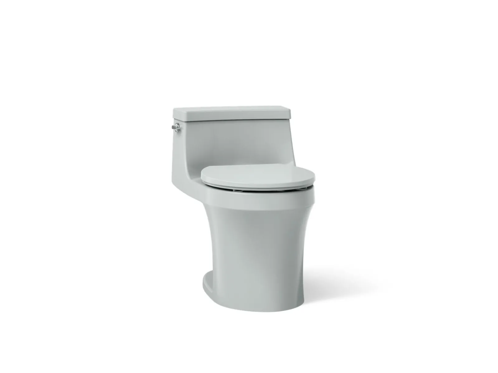 One-piece round-front toilet, 1.28 gpf^Kohler
