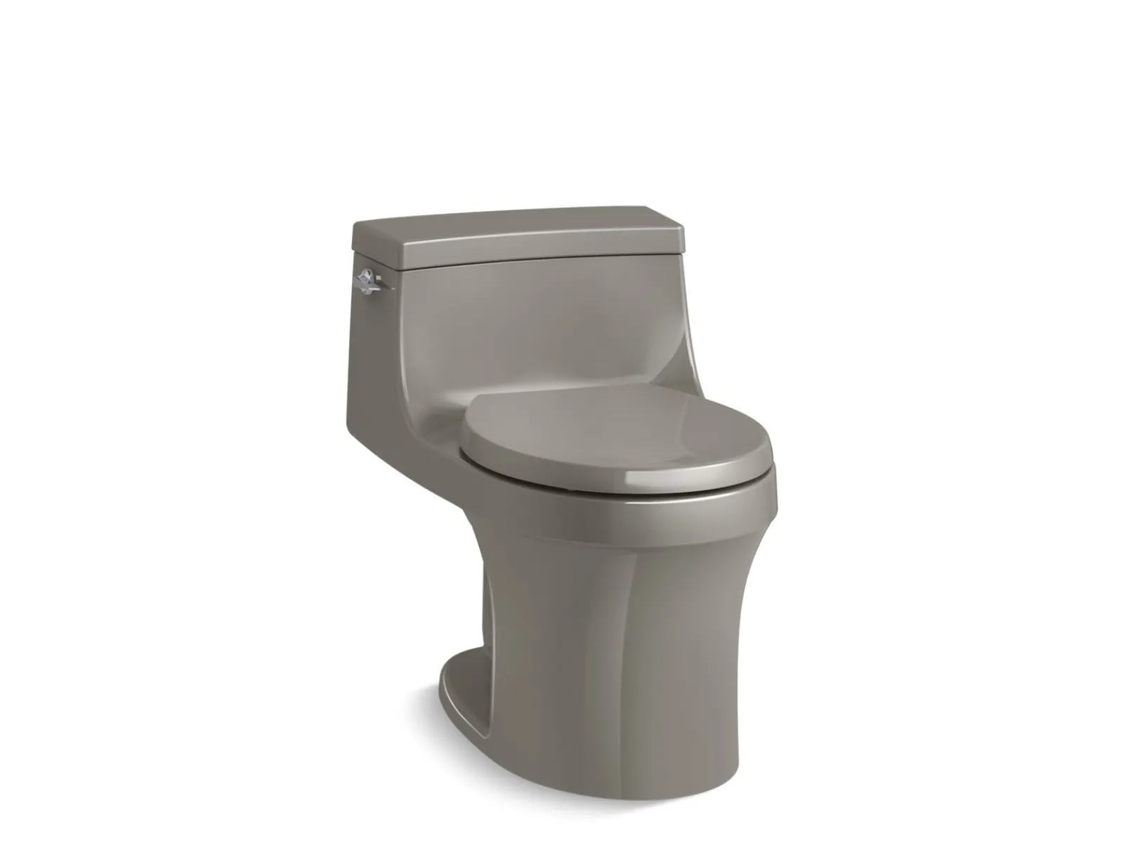 One-piece round-front toilet, 1.28 gpf^Kohler