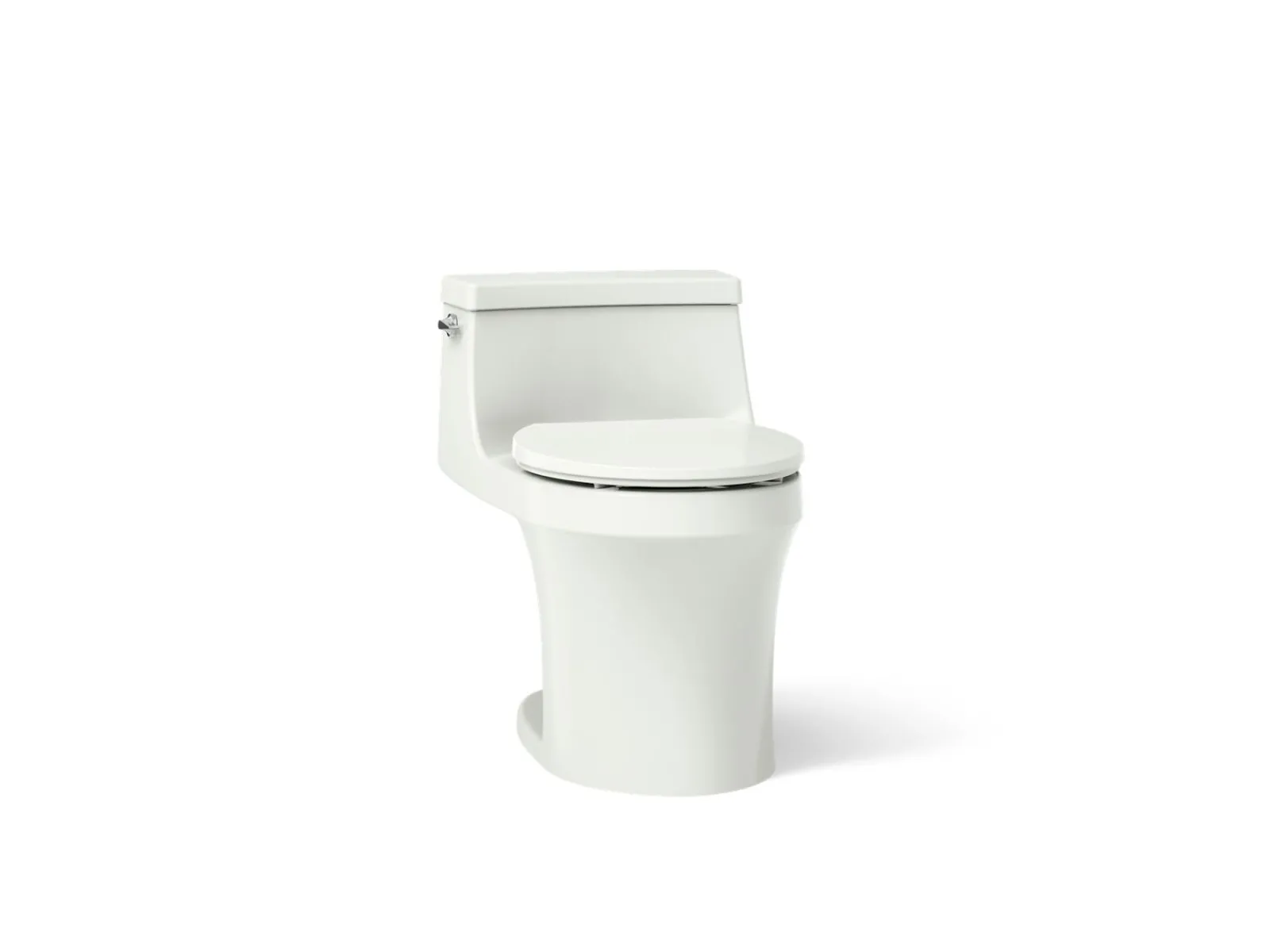 One-piece round-front toilet, 1.28 gpf^Kohler