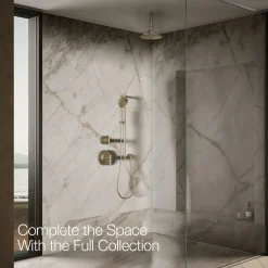 Open Rain iconic single-function rainhead, 2.5 gpm^Kohler Hot