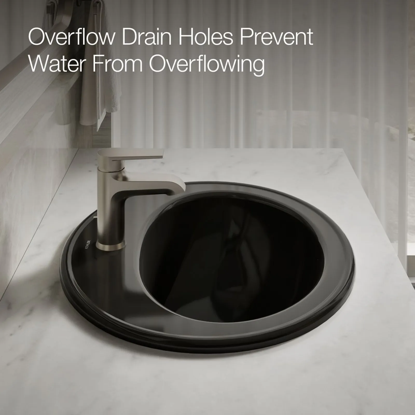 20-1/4" oval drop-in bathroom sink^Kohler Outlet
