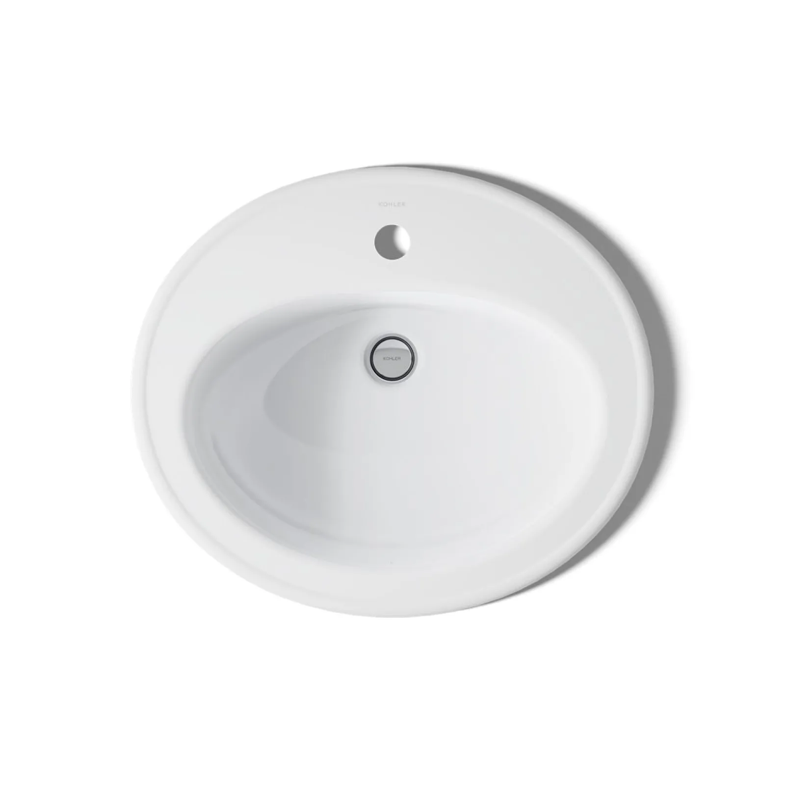 20-1/4" oval drop-in bathroom sink^Kohler Outlet