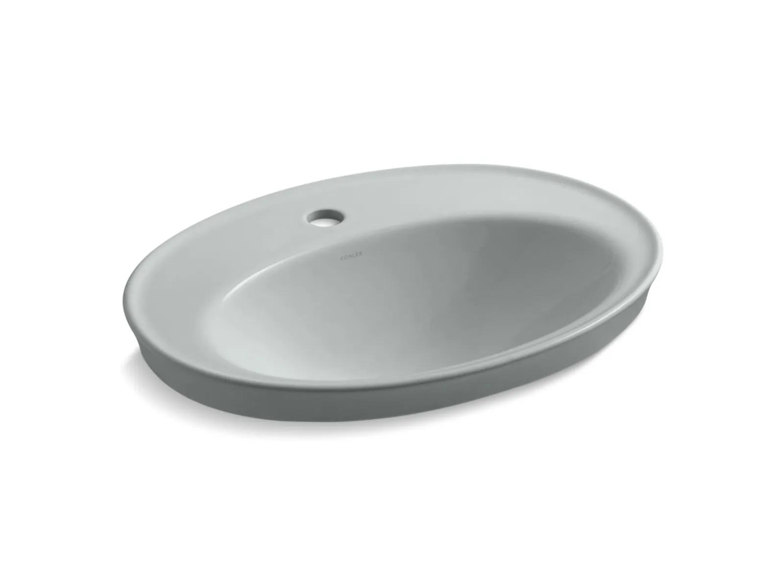 22-1/4" oval drop-in bathroom sink^Kohler Outlet