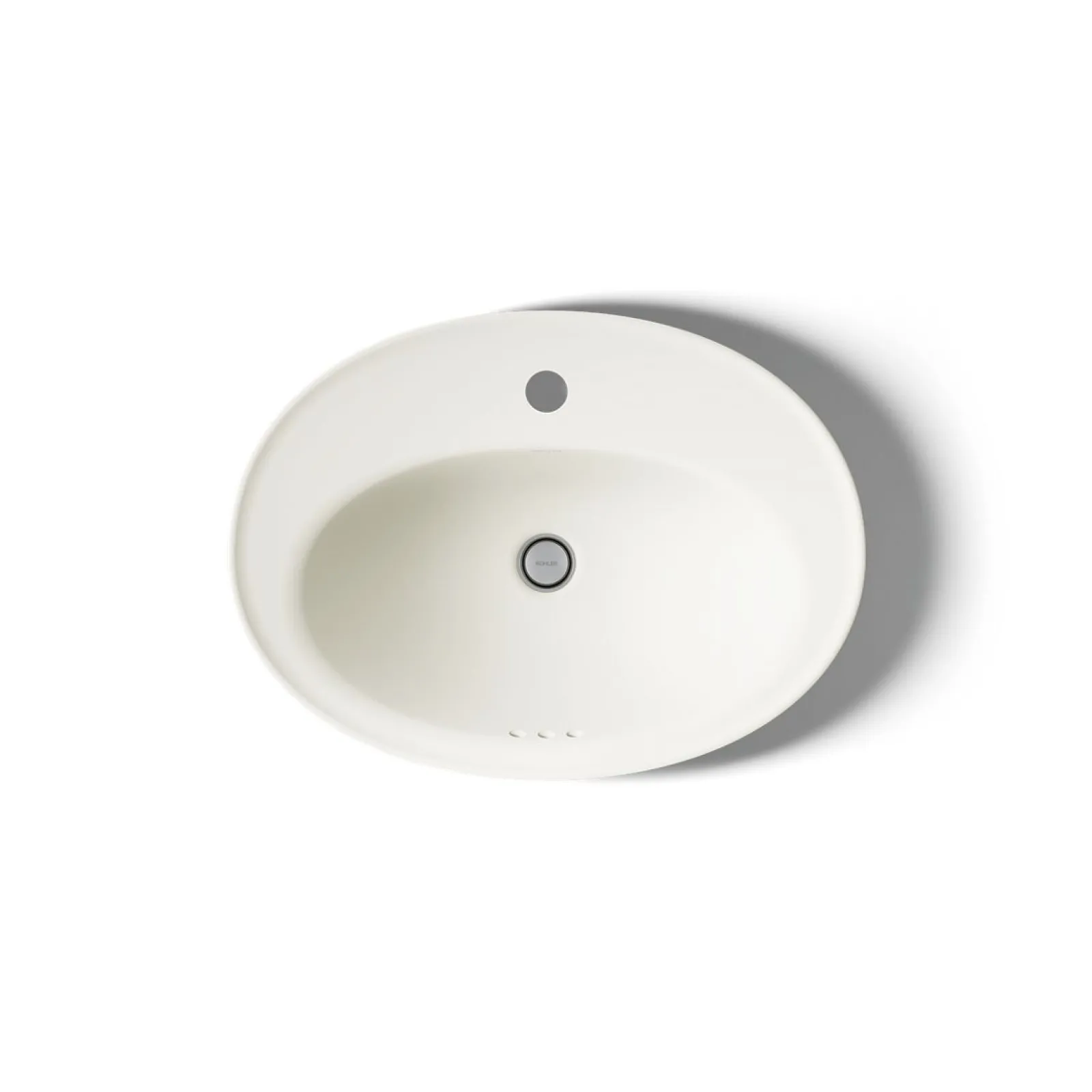 22-1/4" oval drop-in bathroom sink^Kohler Outlet