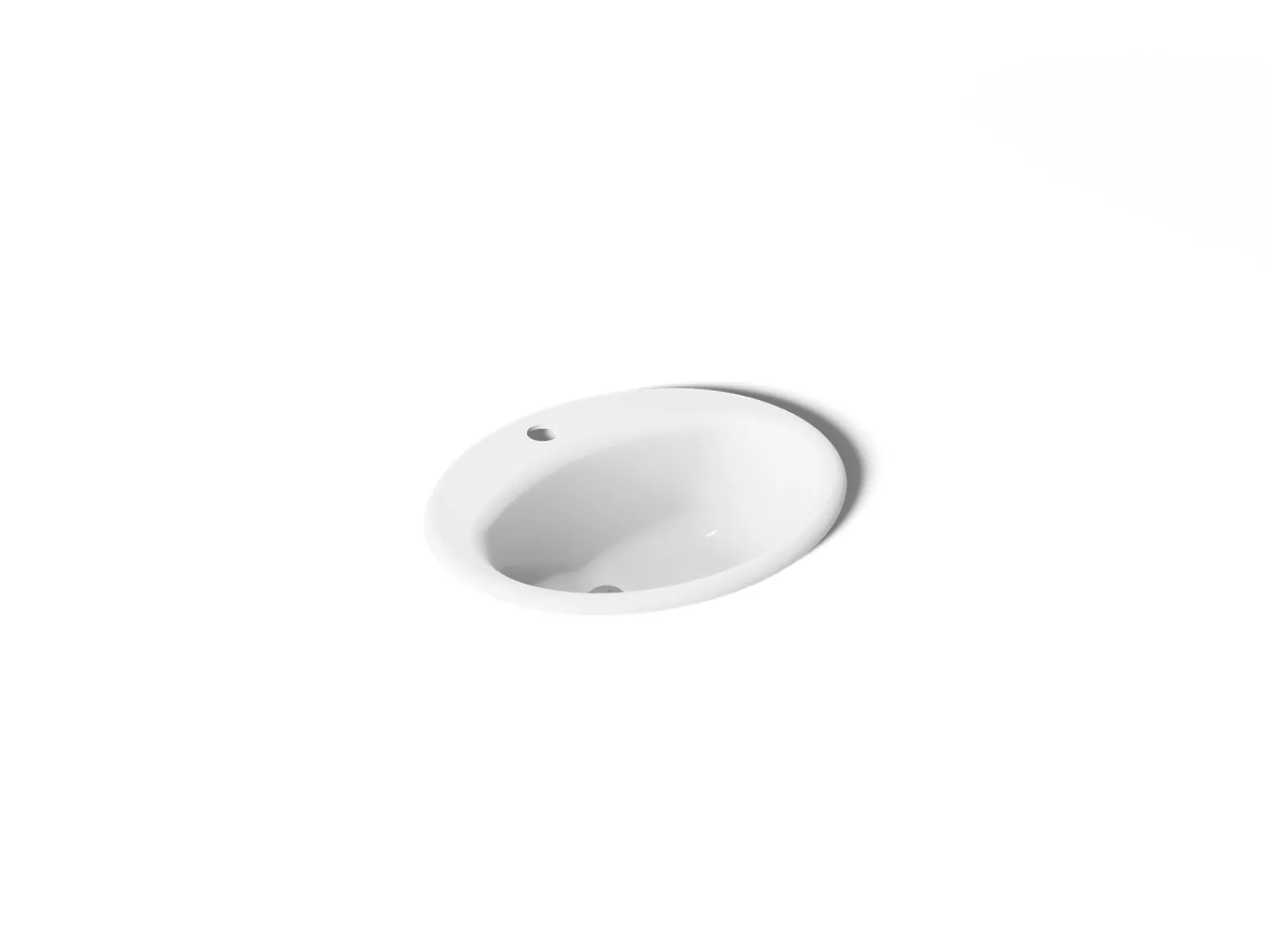 19-1/4" oval drop-in bathroom sink^Kohler Best