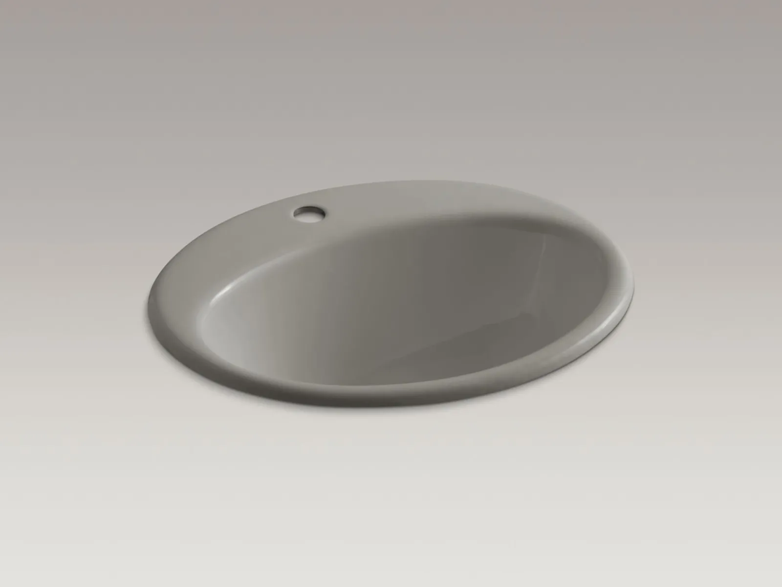 19-1/4" oval drop-in bathroom sink^Kohler Best