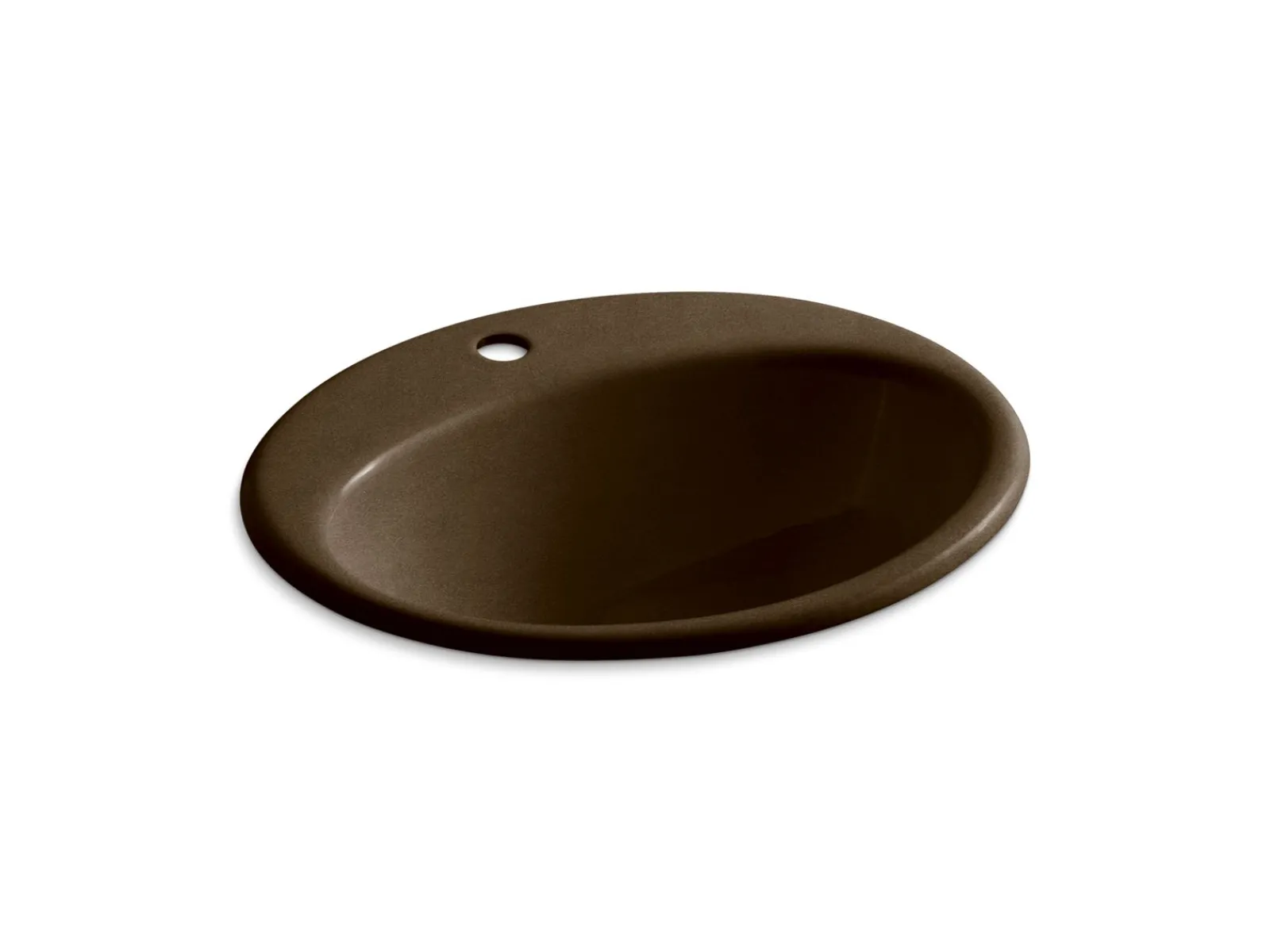 19-1/4" oval drop-in bathroom sink^Kohler Best