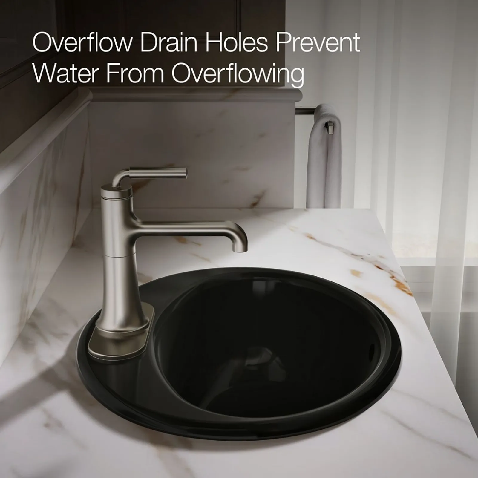 19-1/4" oval drop-in bathroom sink^Kohler Best