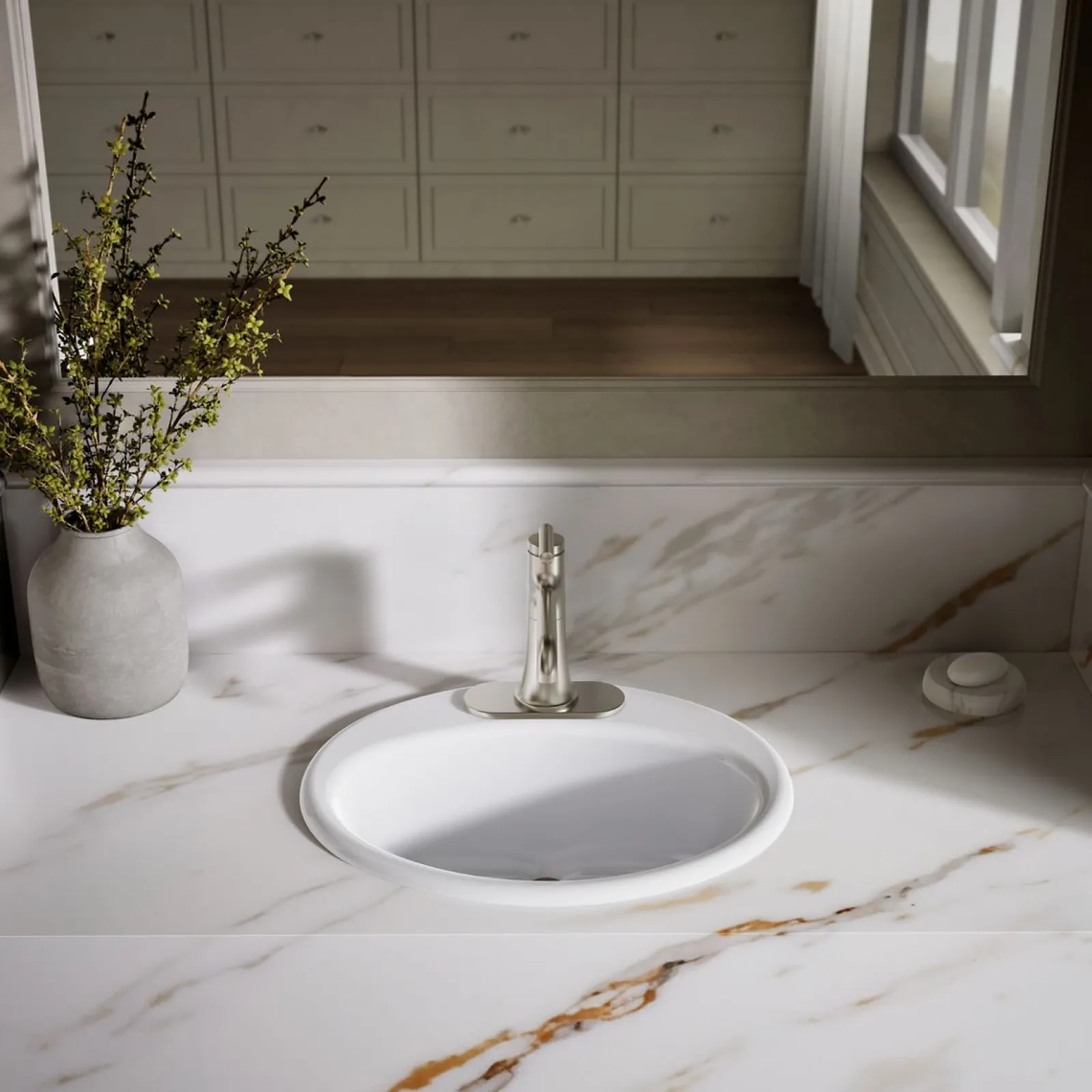19-1/4" oval drop-in bathroom sink^Kohler Best