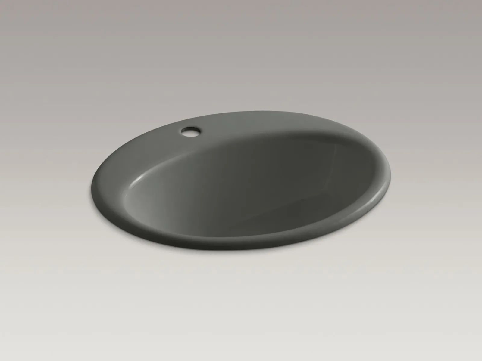 19-1/4" oval drop-in bathroom sink^Kohler Best