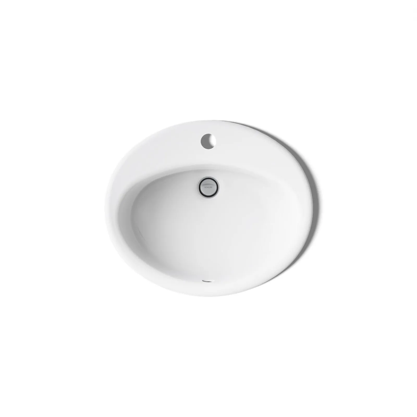 19-1/4" oval drop-in bathroom sink^Kohler Best